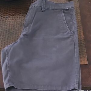 Vans Authentic  Mens Chino Shorts - Gray